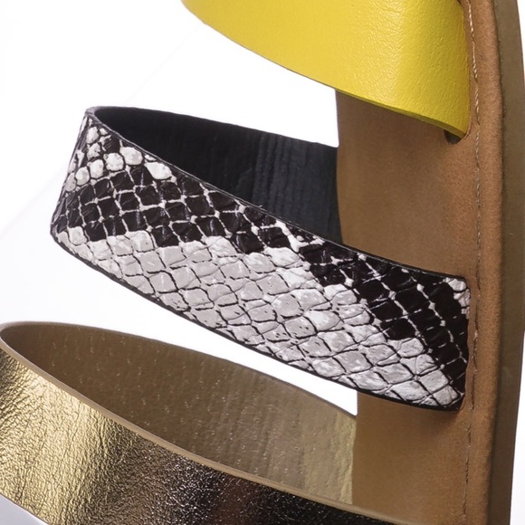 3 Strap Slide Sandal - Picture 3 of 4